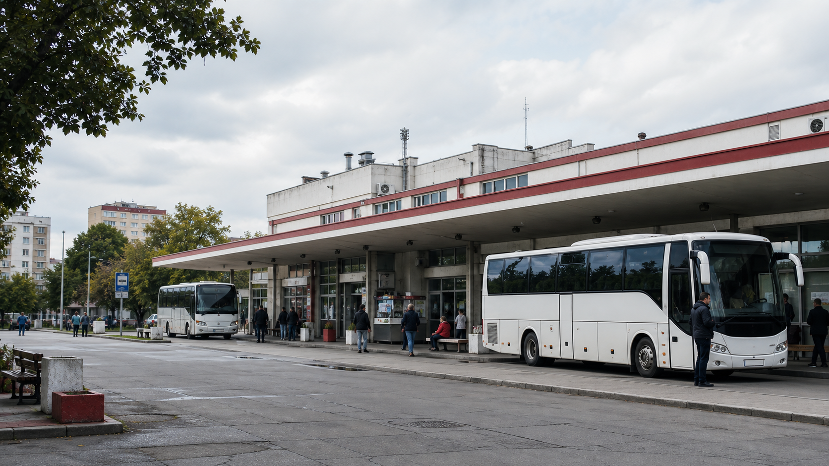 Exterior Autogara LexImpol
